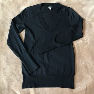 J.Crew Merino Wool V-Neck Sweater